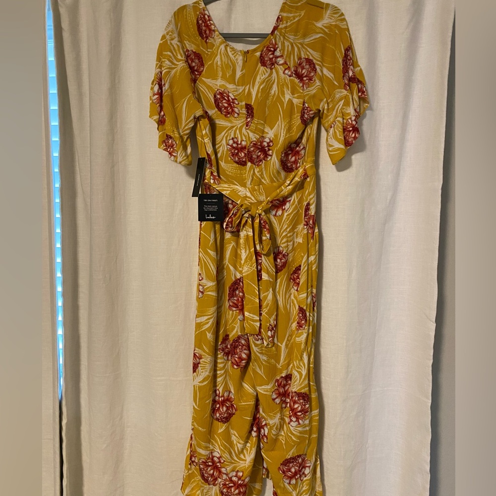 Lulus pant romper Size Large